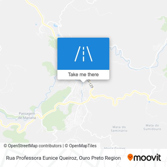 Rua Professora Eunice Queiroz map