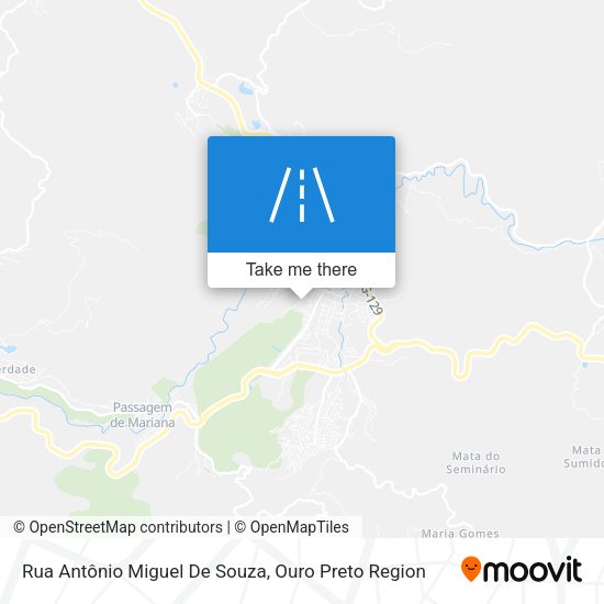 Rua Antônio Miguel De Souza map