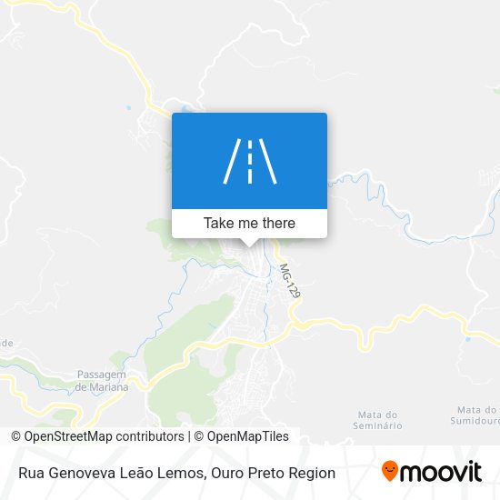 Rua Genoveva Leão Lemos map