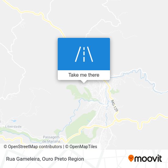 Rua Gameleira map