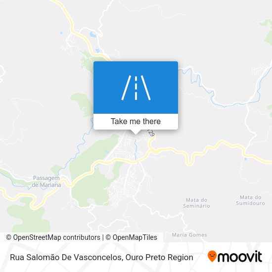 Rua Salomão De Vasconcelos map