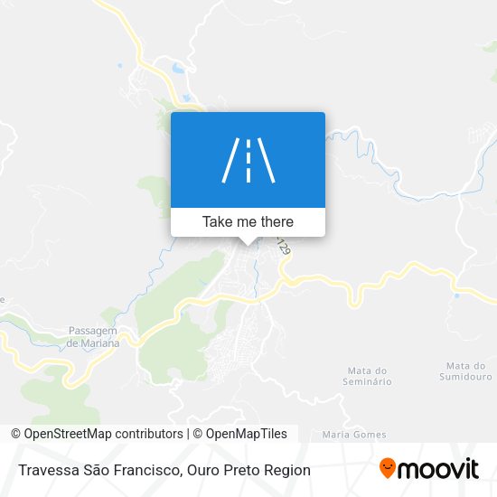 Travessa São Francisco map