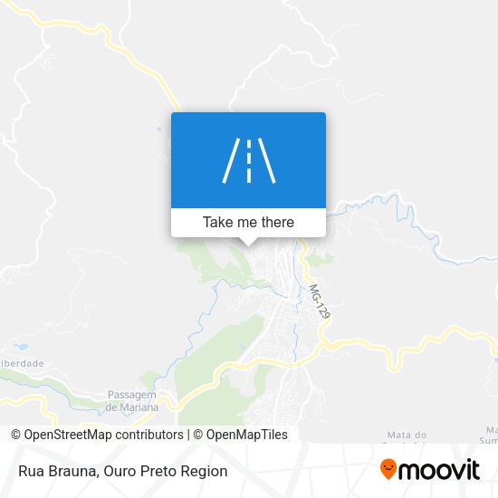 Rua Brauna map