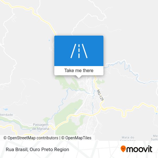Rua Brasil map