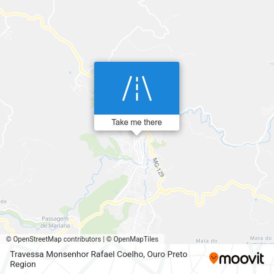 Travessa Monsenhor Rafael Coelho map