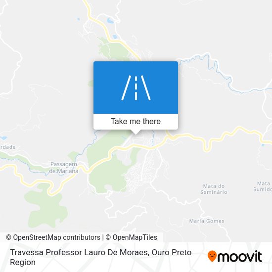 Travessa Professor Lauro De Moraes map