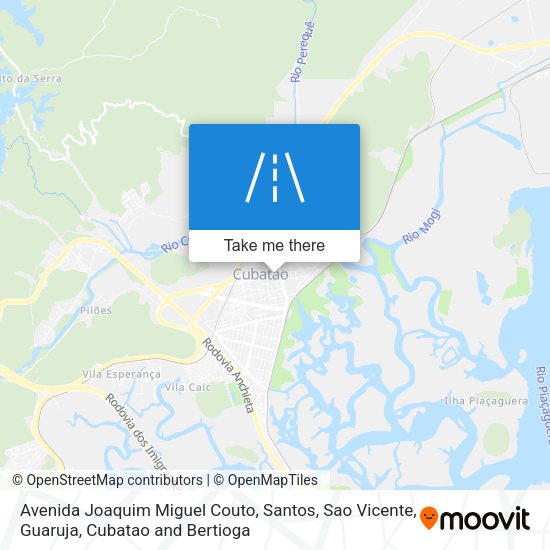 Avenida Joaquim Miguel Couto map