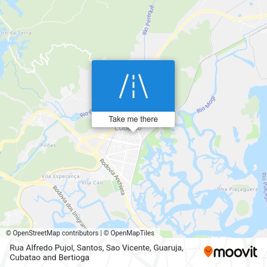 Rua Alfredo Pujol map