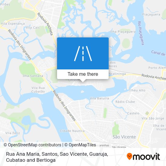 Rua Ana Maria map