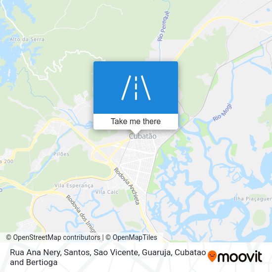 Rua Ana Nery map