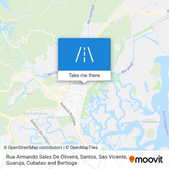 Rua Armando Sales De Oliveira map