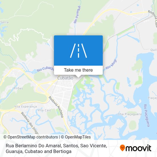 Rua Berlamino Do Amaral map
