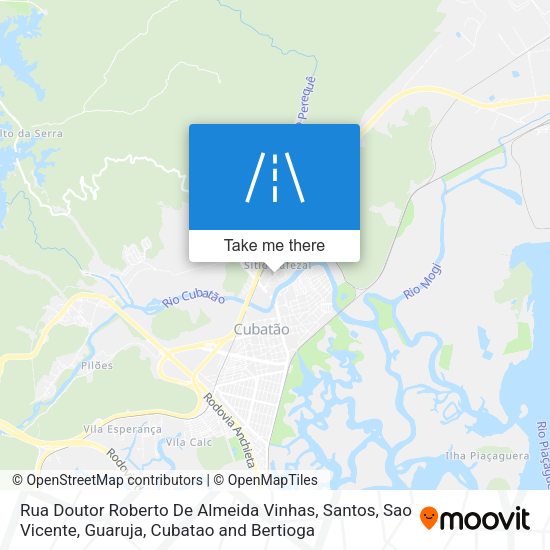 Rua Doutor Roberto De Almeida Vinhas map