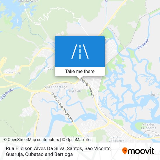 Rua Elielson Alves Da Silva map