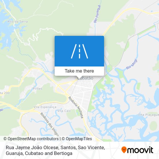 Rua Jayme João Olcese map