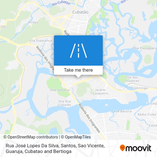 Rua José Lopes Da Silva map