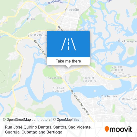 Rua José Quirino Dantas map
