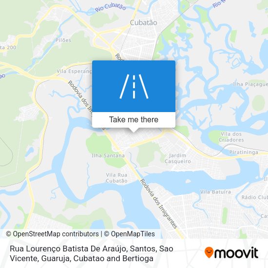 Rua Lourenço Batista De Araújo map