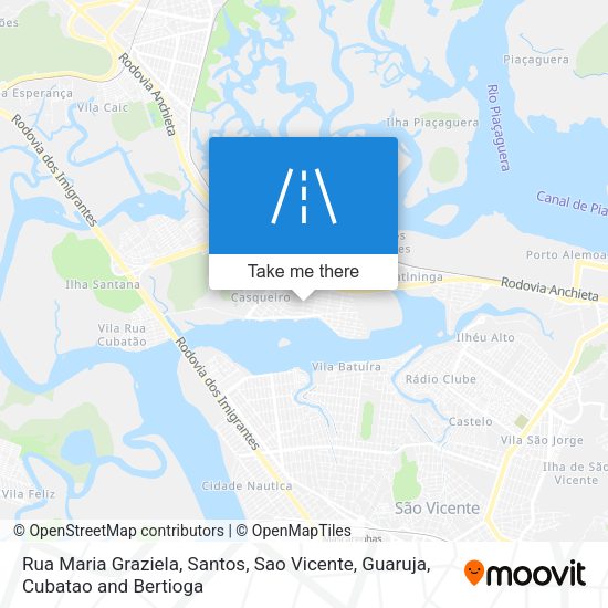 Rua Maria Graziela map