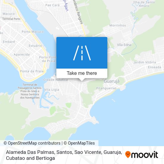 Alameda Das Palmas map