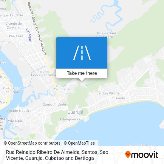 Rua Reinaldo Ribeiro De Almeida map