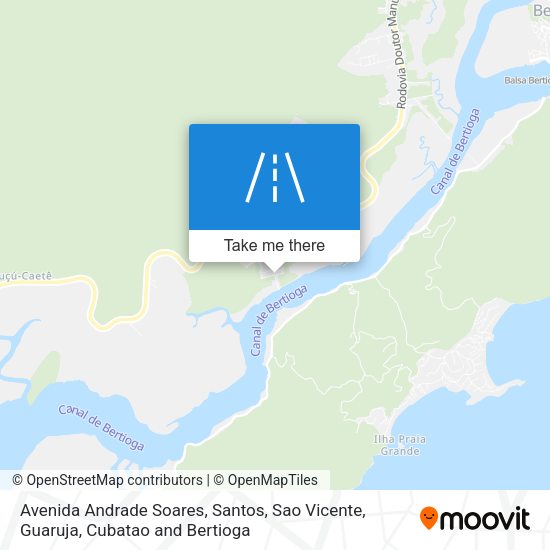 Avenida Andrade Soares map