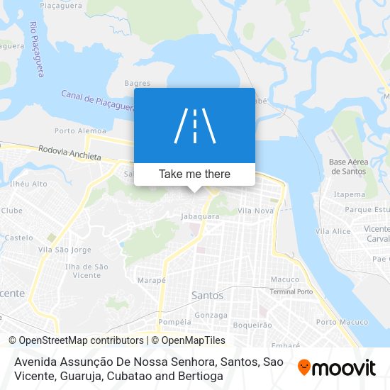 Avenida Assunção De Nossa Senhora map