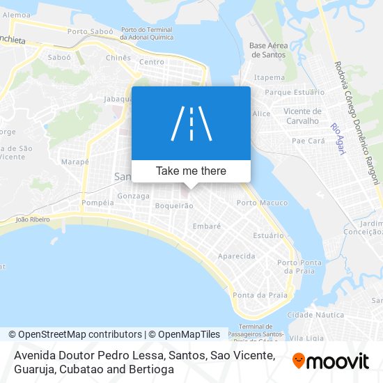 Avenida Doutor Pedro Lessa map