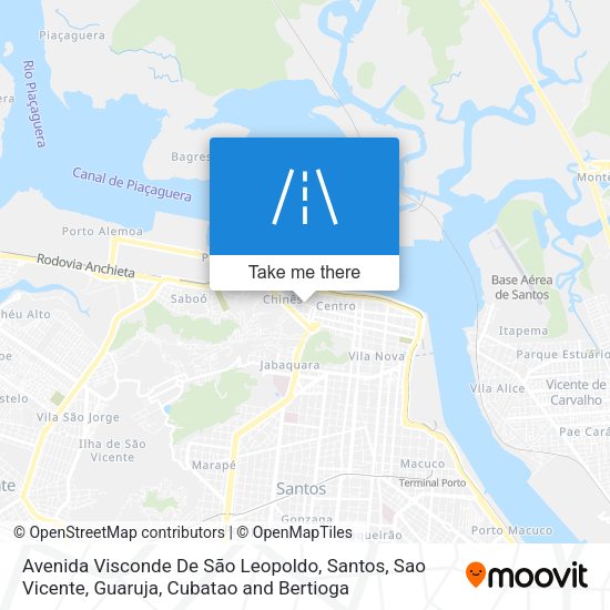 Avenida Visconde De São Leopoldo map