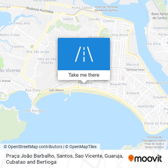 Mapa Praça João Barbalho