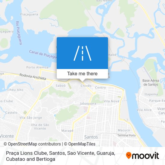 Praça Lions Clube map
