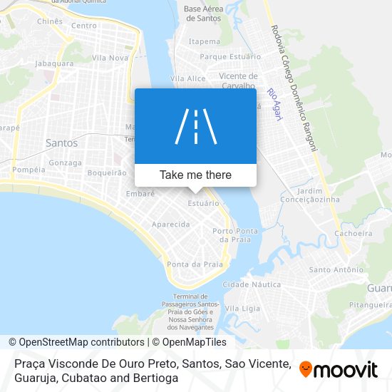 Praça Visconde De Ouro Preto map