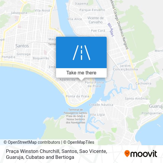 Praça Winston Churchill map