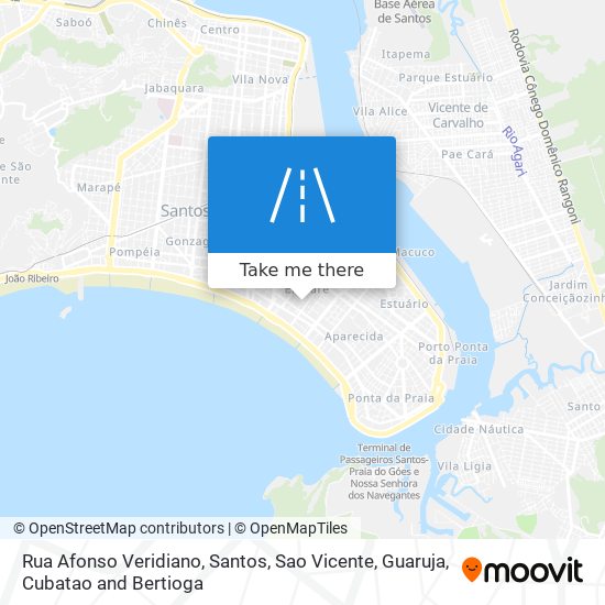 Rua Afonso Veridiano map