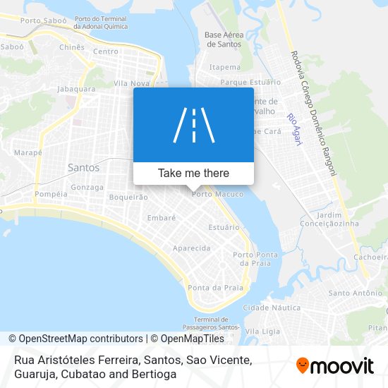 Rua Aristóteles Ferreira map