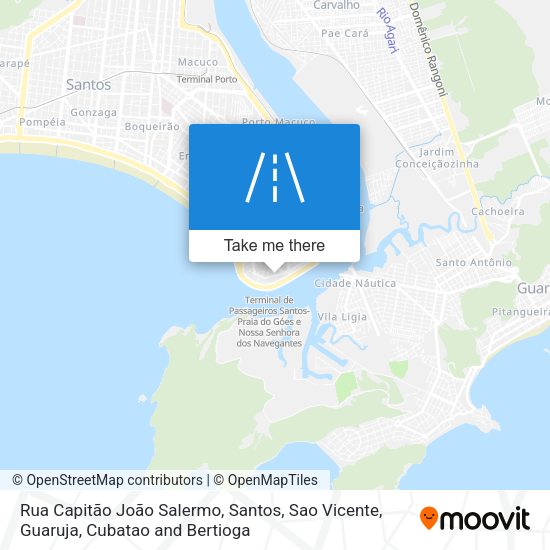 Rua Capitão João Salermo map