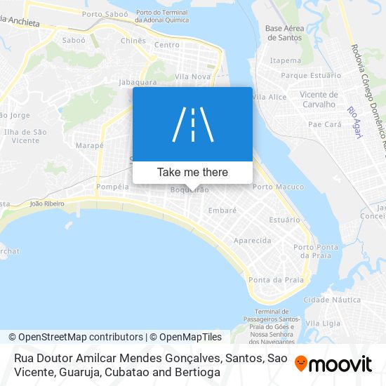 Mapa Rua Doutor Amilcar Mendes Gonçalves