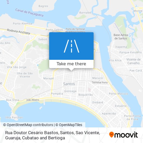 Rua Doutor Cesário Bastos map