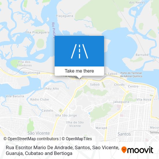 Rua Escritor Mario De Andrade map