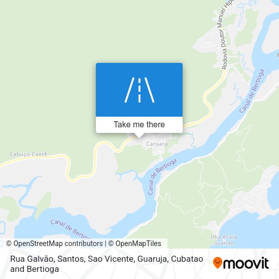 Rua Galvão map