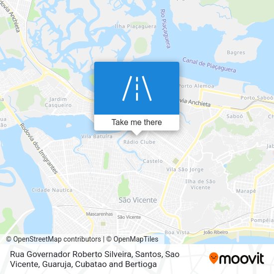 Rua Governador Roberto Silveira map