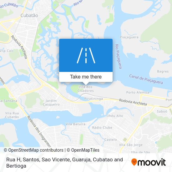 Rua H map