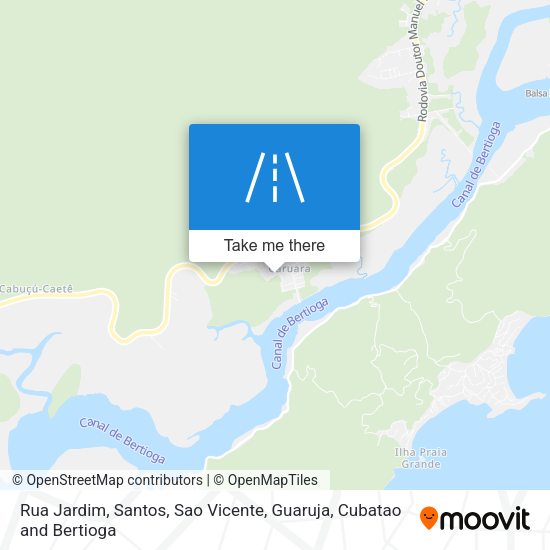 Rua Jardim map