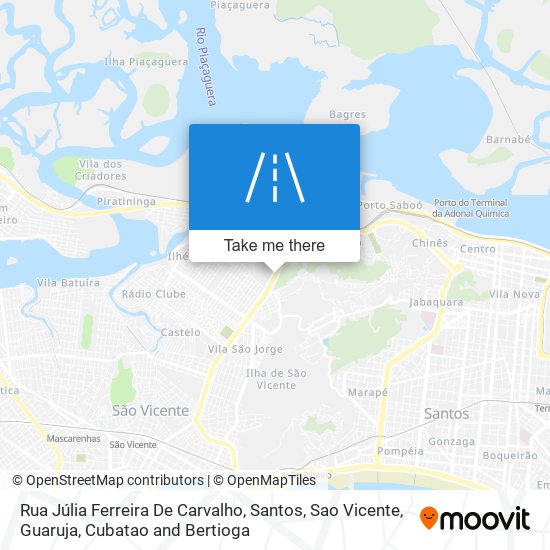 Rua Júlia Ferreira De Carvalho map