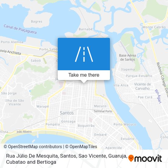 Rua Júlio De Mesquita map