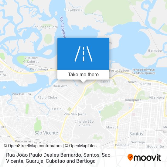 Rua João Paulo Deales Bernardo map