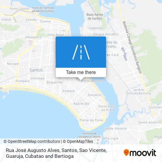 Mapa Rua José Augusto Alves