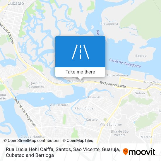 Rua Lucia Hehl Caiffa map