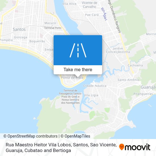 Rua Maestro Heitor Vila Lobos map