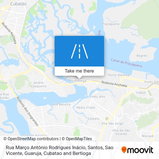 Rua Março Antônio Rodrigues Inácio map